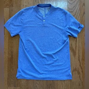 Men's Nike Aeroreact Tiger Woods TW Golf Shirt Blue